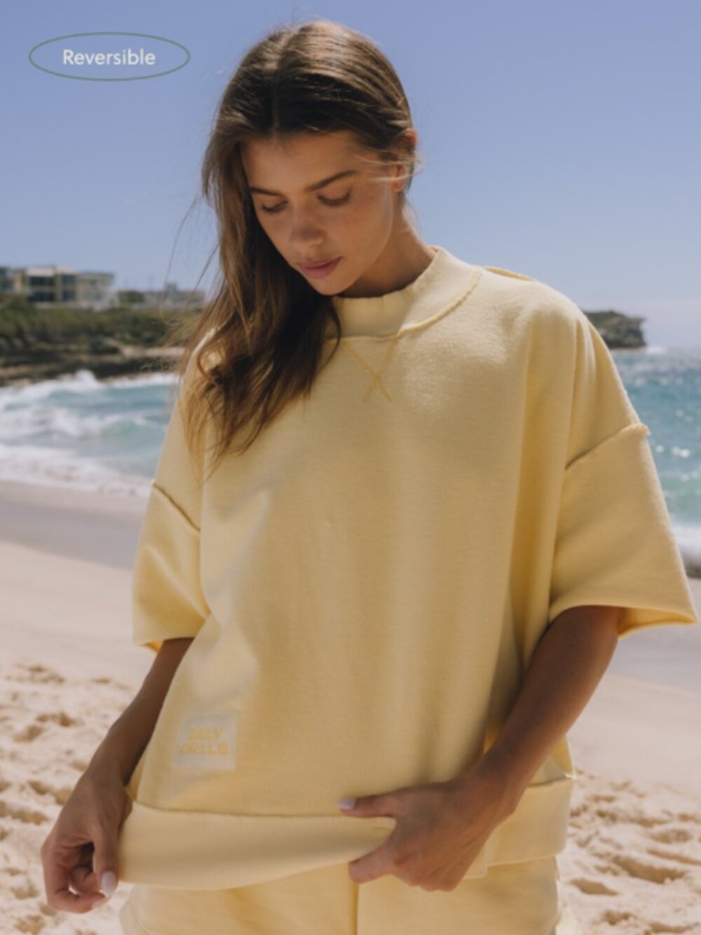 Daily Drills Butter Yellow Crew